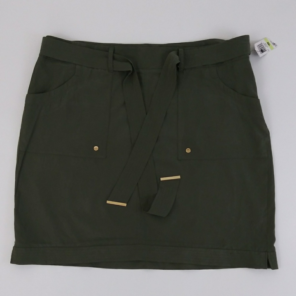 I.N.C. Womens Plus Size A-Line Skirt